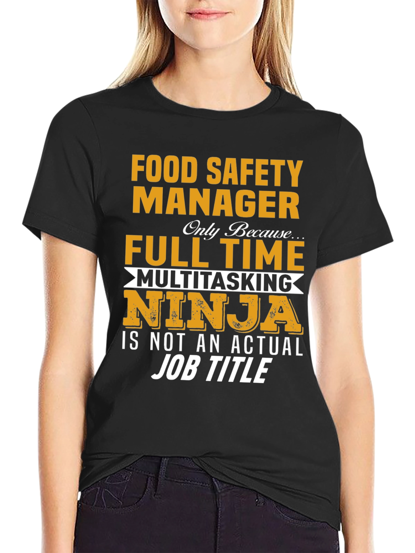 Food Safety Manager T-Shirt: Multitasking Ninja