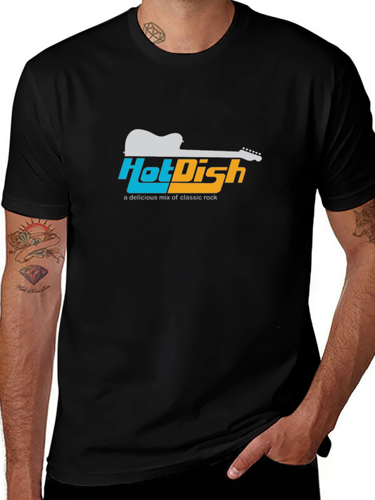 Hot Dish Classic Rock Graphic T-Shirt