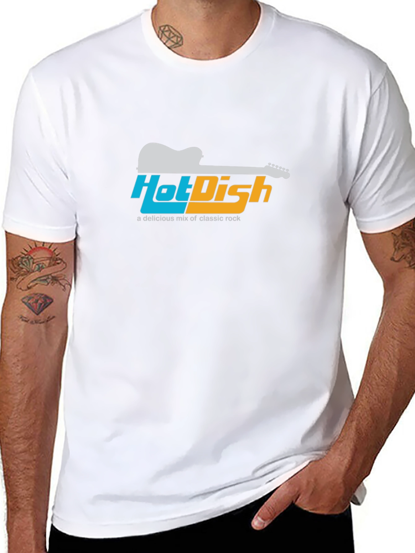 Hot Dish Classic Rock Graphic T-Shirt