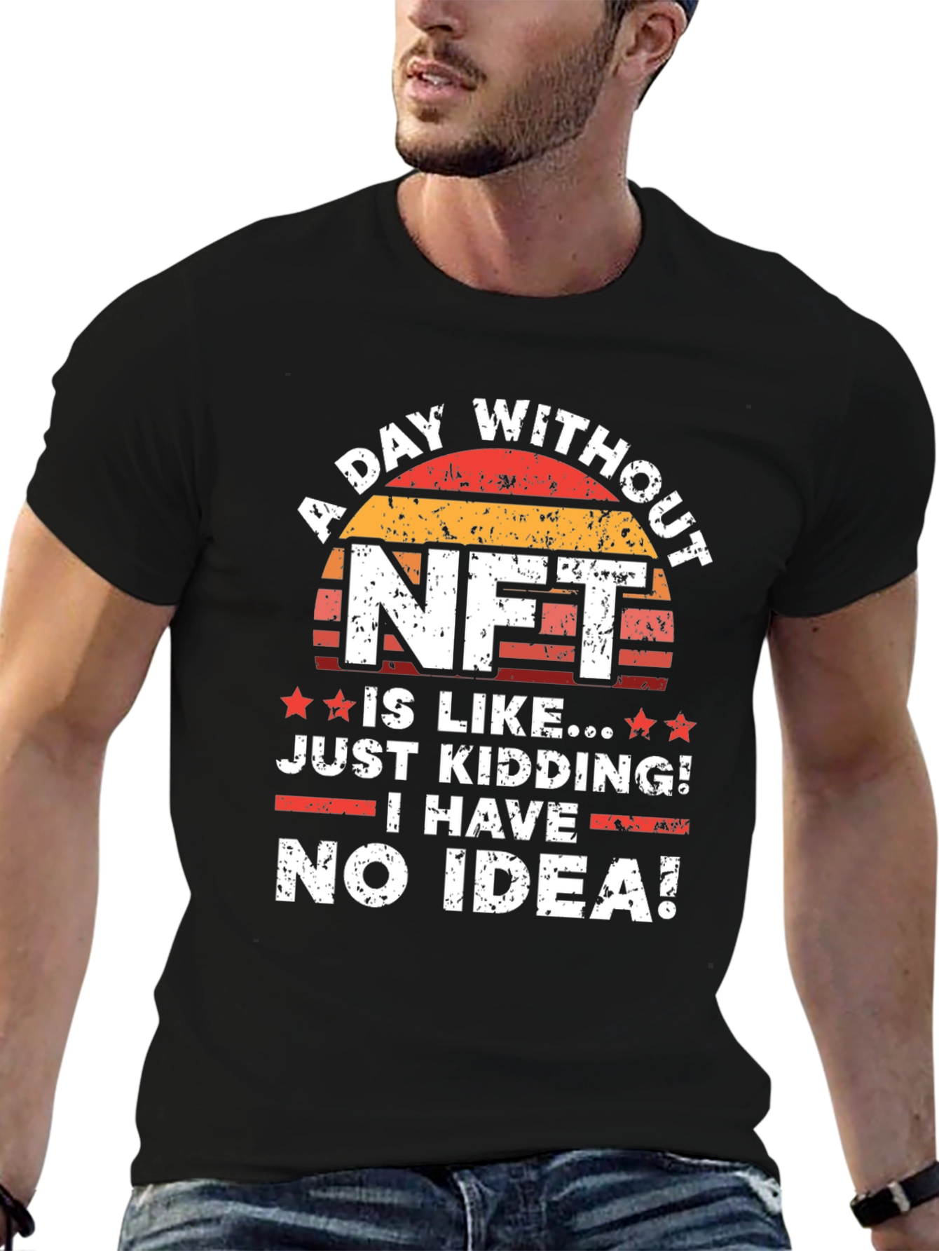 Funny NFT T-Shirt - A Day Without NFT!