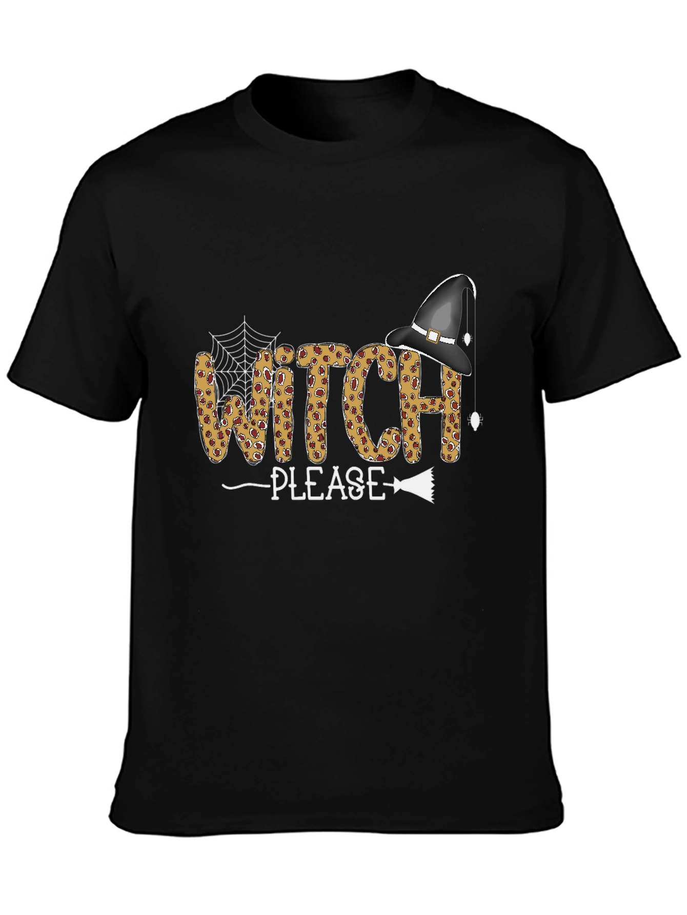 Witch Please Halloween Graphic T-Shirt