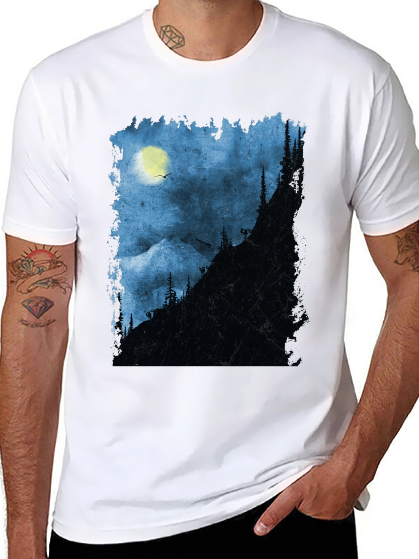 Night Mountain Adventure T-Shirt