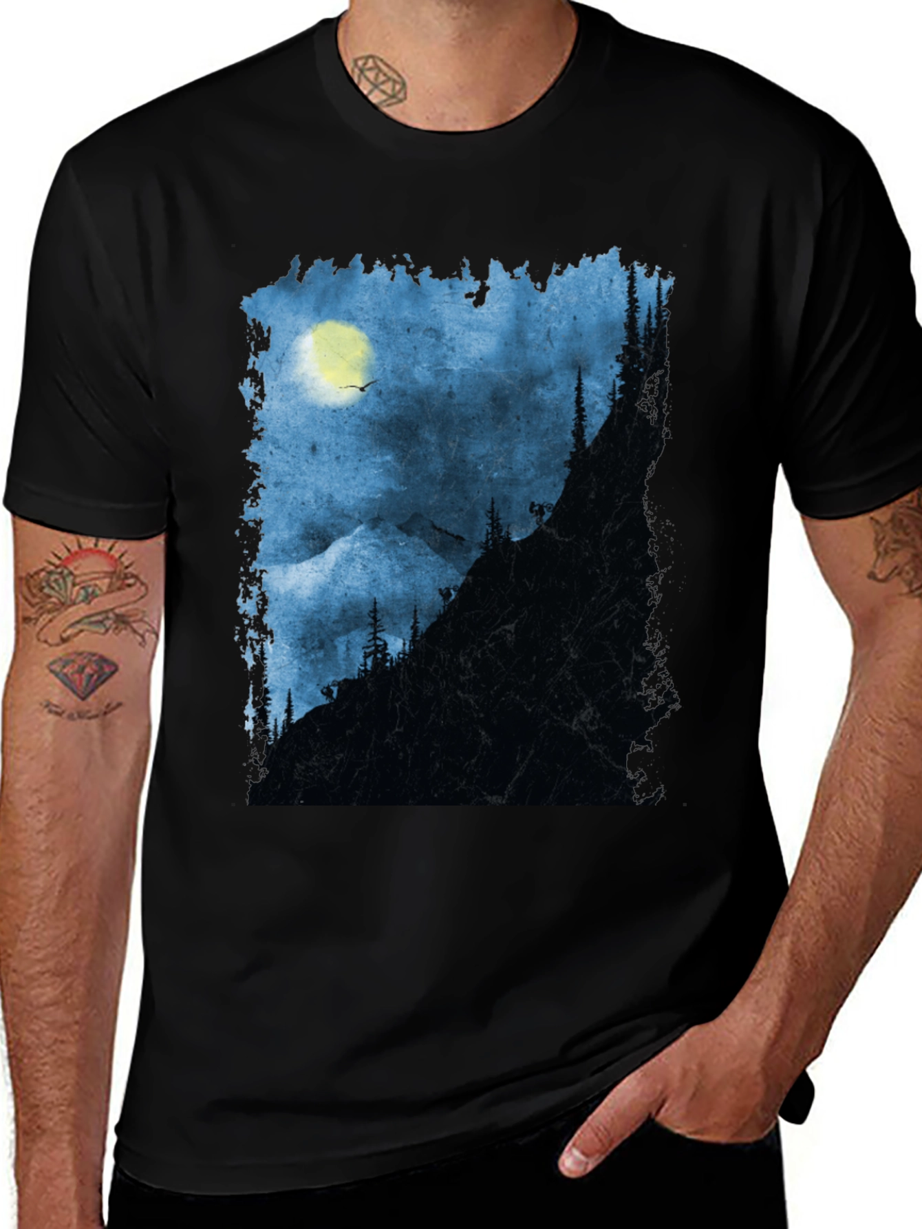 Night Mountain Adventure T-Shirt