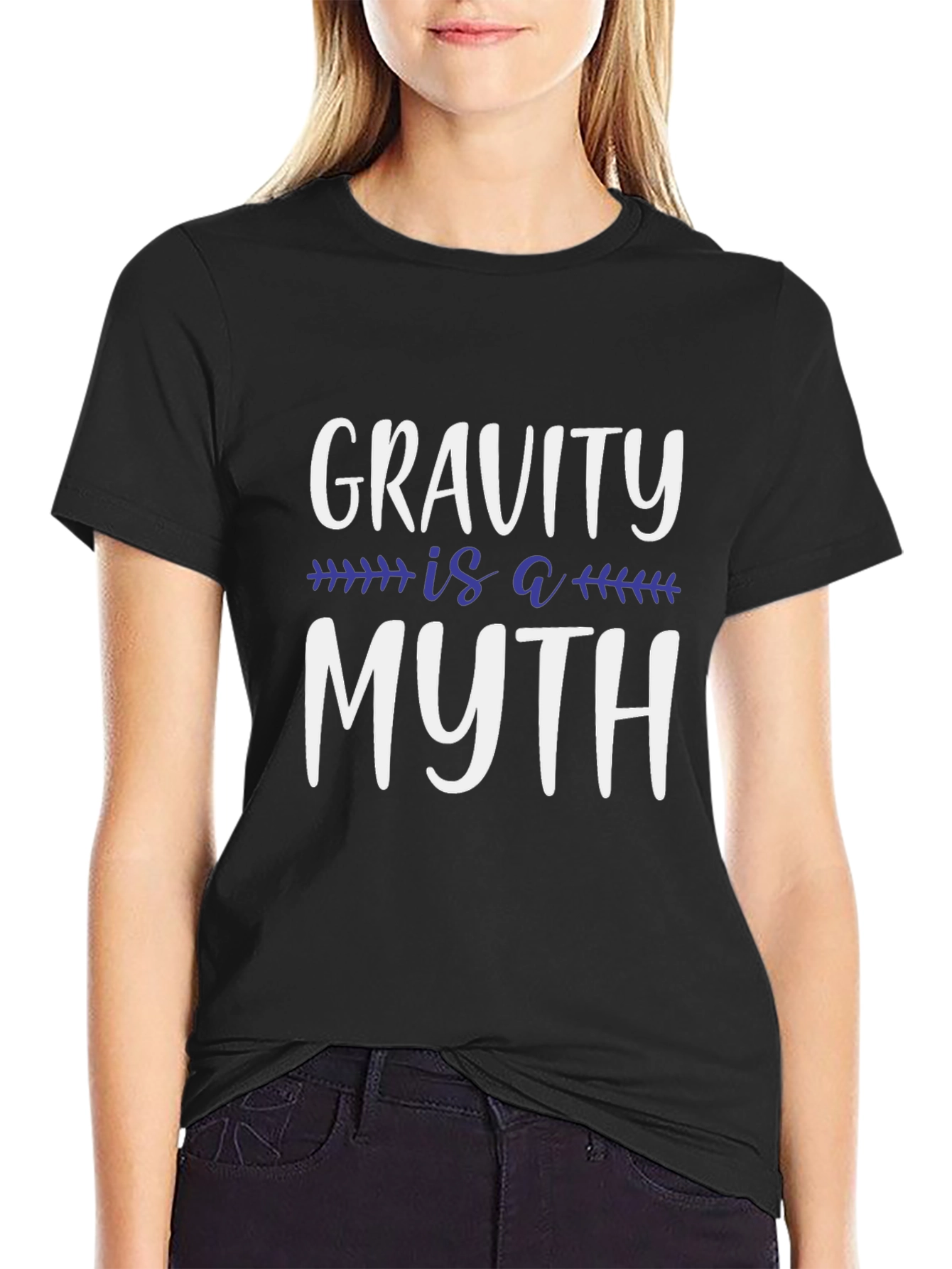Gravity is a Myth T-Shirt - Funny Science Tee