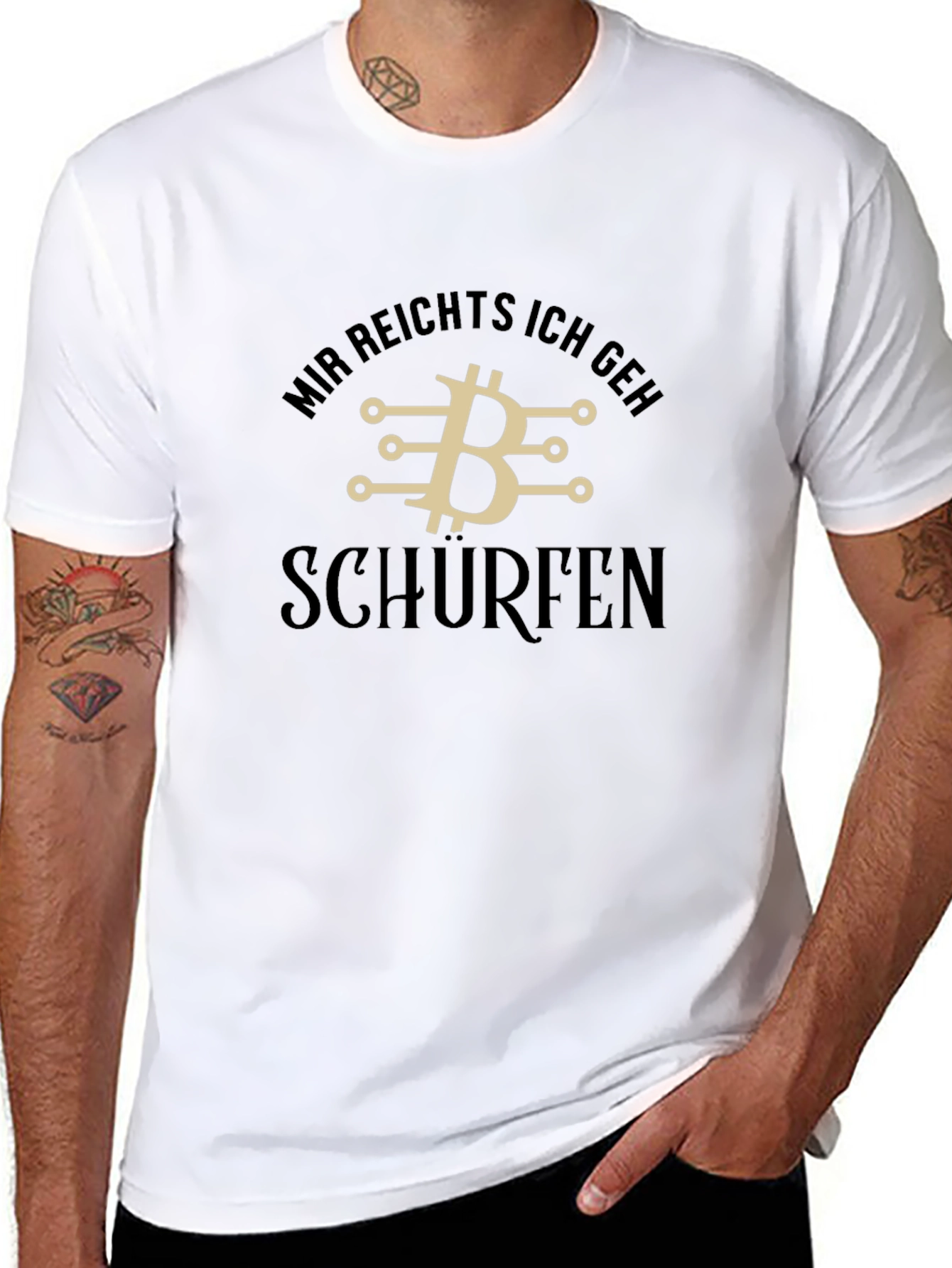 Mir Reichts Bitcoin Mining T-Shirt