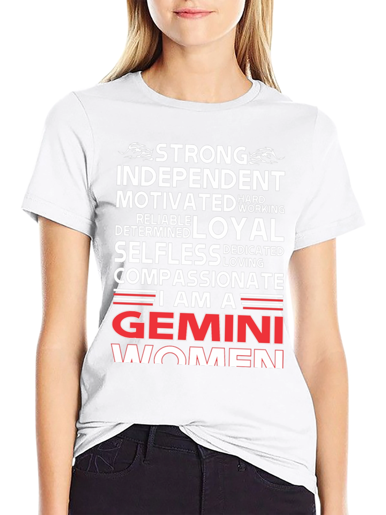 Gemini Womens Zodiac Sign T-Shirt