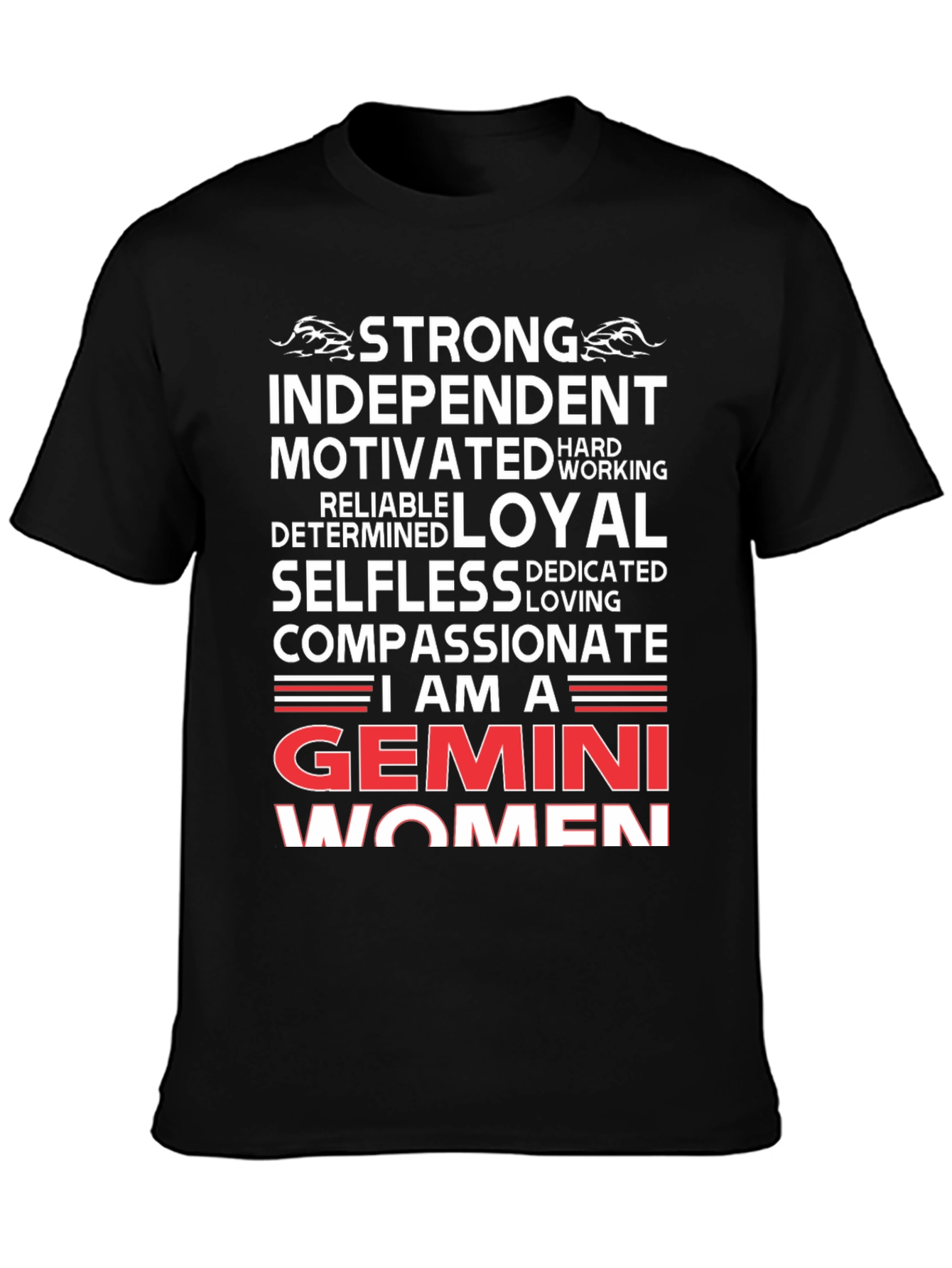 Gemini Womens Zodiac Sign T-Shirt