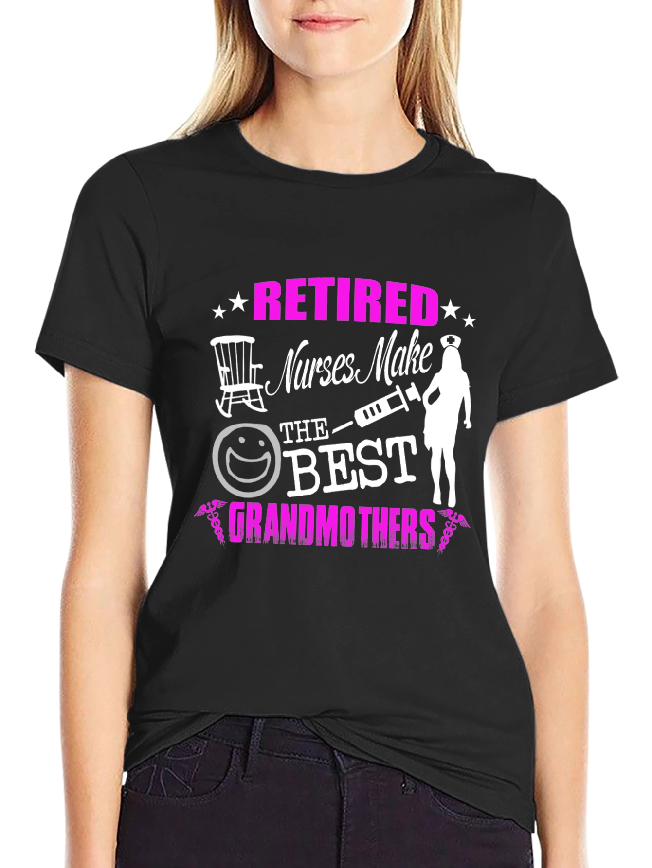Retired Nurse Grandmothers T-Shirt