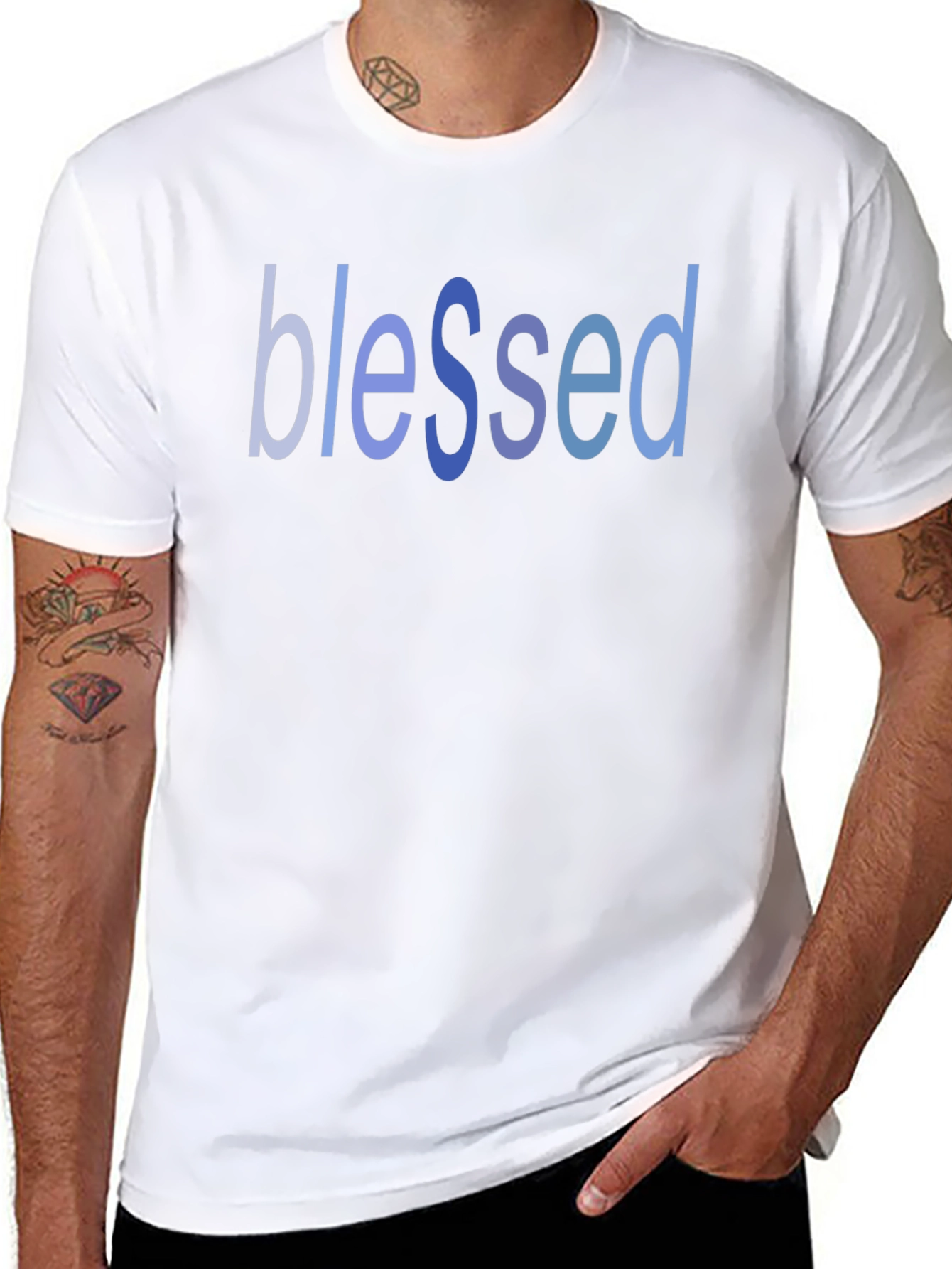 Blessed Graphic T-Shirt - Stylish Everyday Wear
