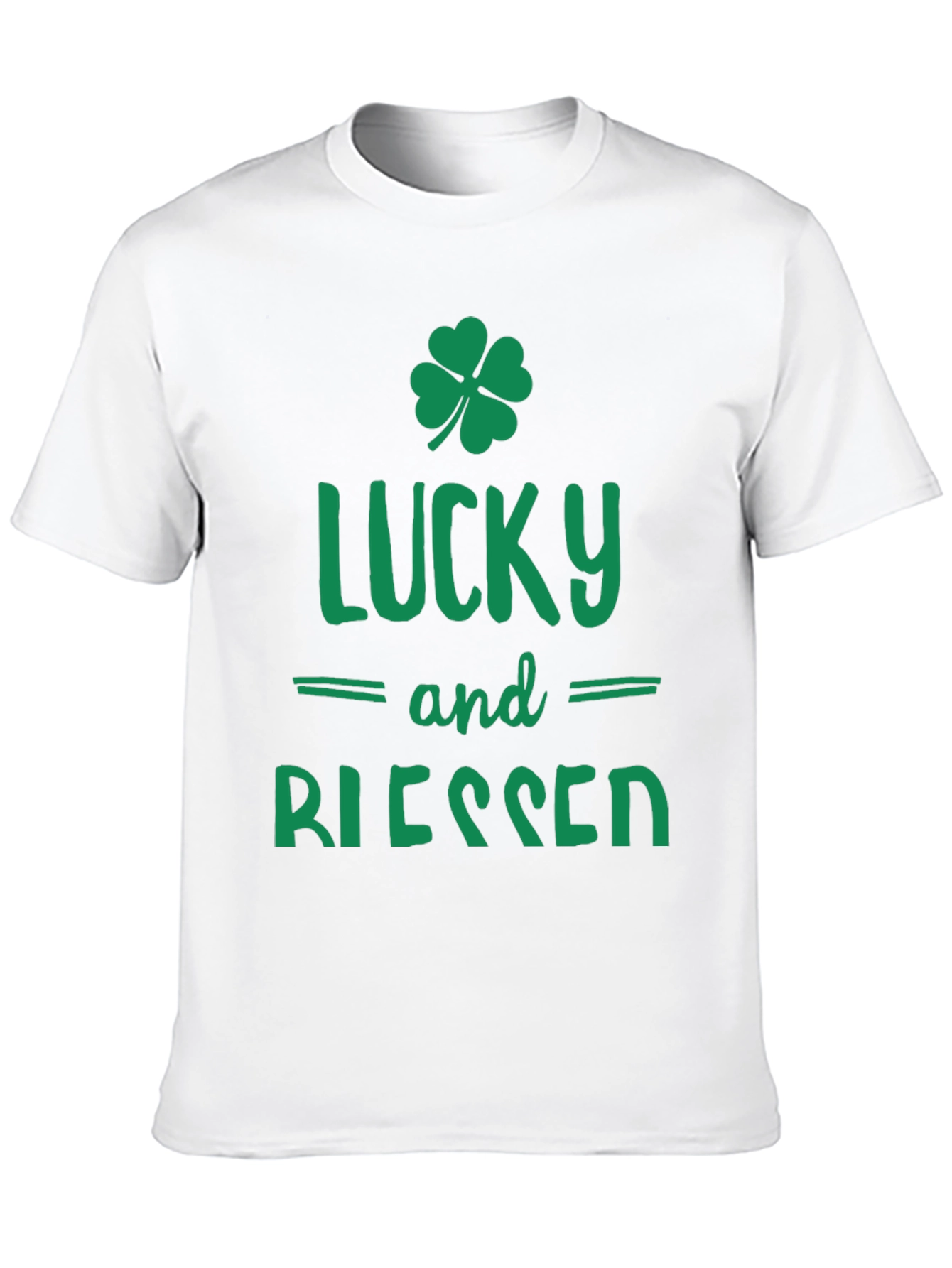 Lucky & Blessed St. Patricks Day Tee