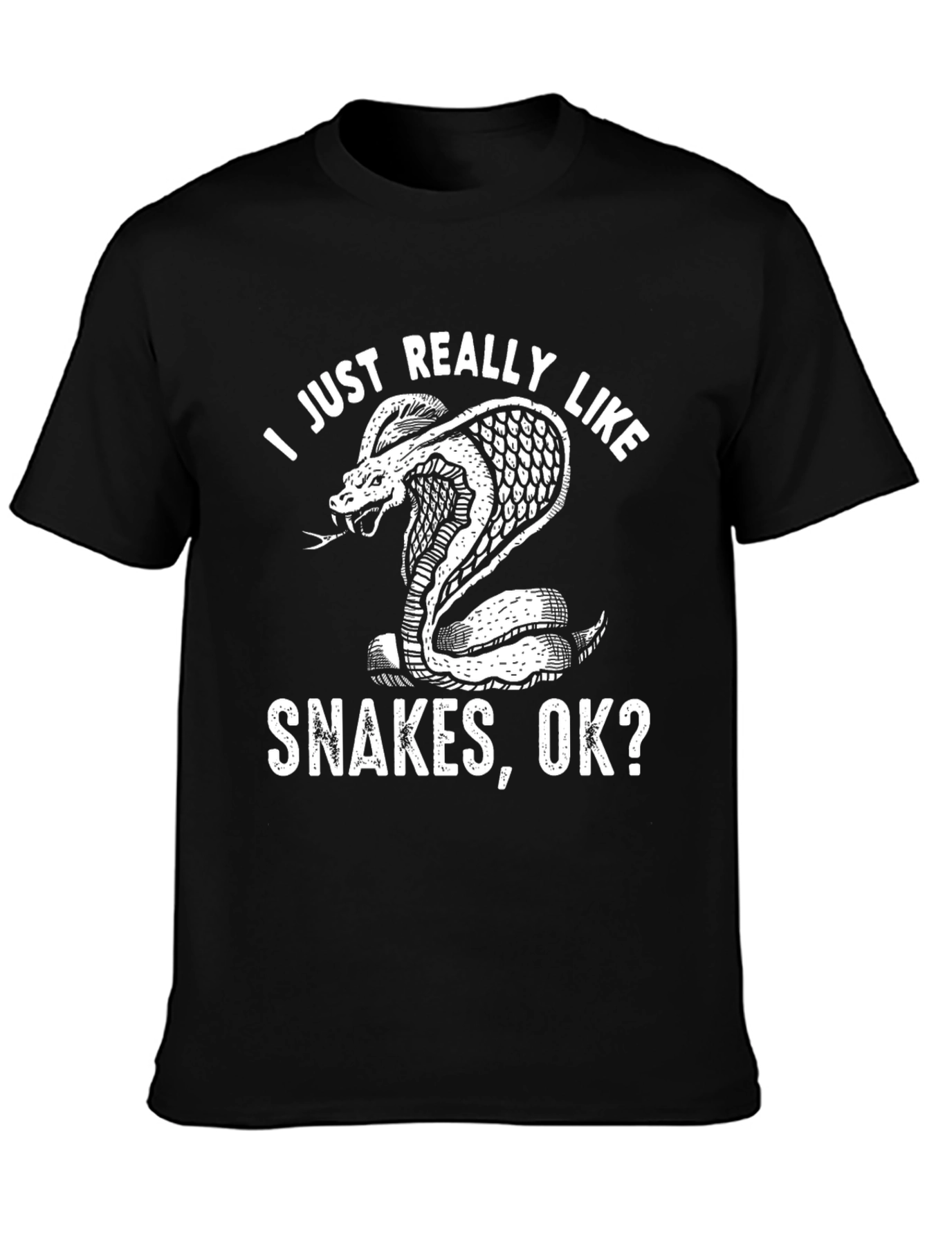 I Just Really Like Snakes OK? T-Shirt