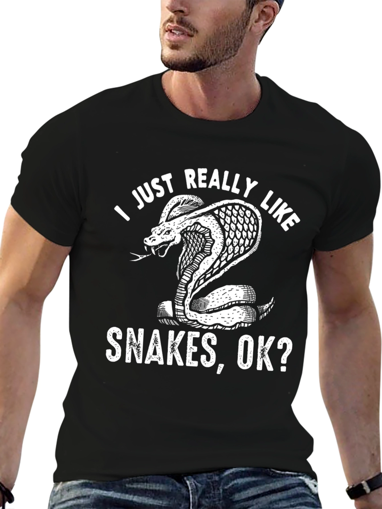 I Just Really Like Snakes OK? T-Shirt