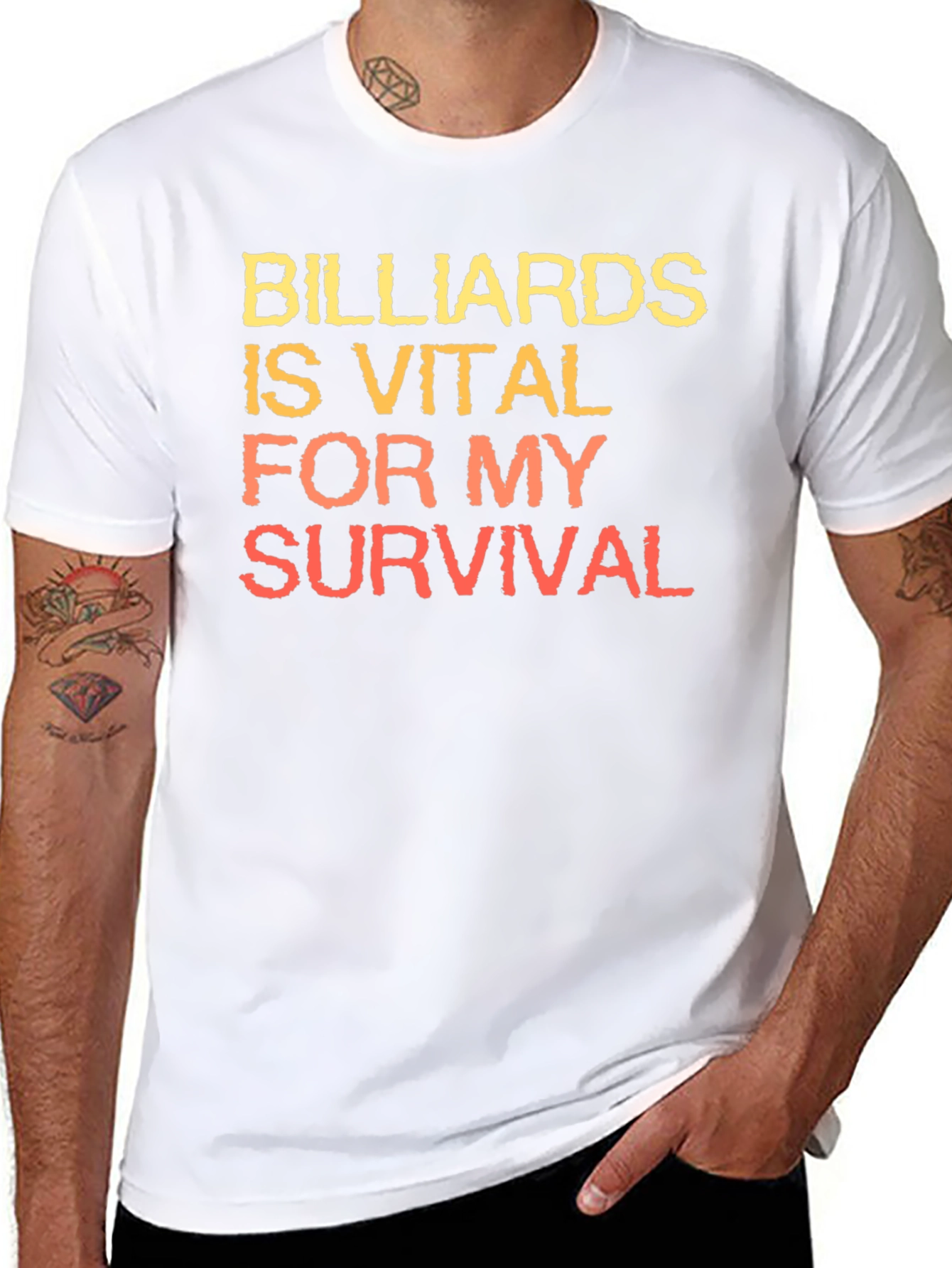 Billiards is Vital for My Survival T-Shirt