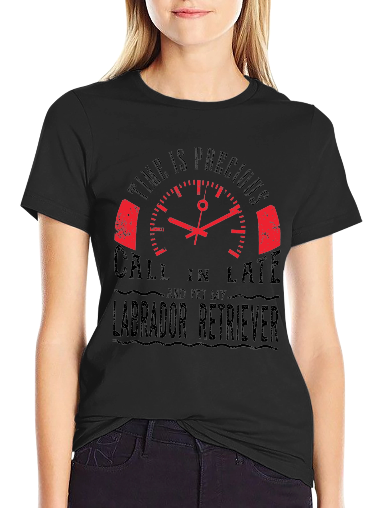 Time is Precious Pet Labrador Retriever T-Shirt