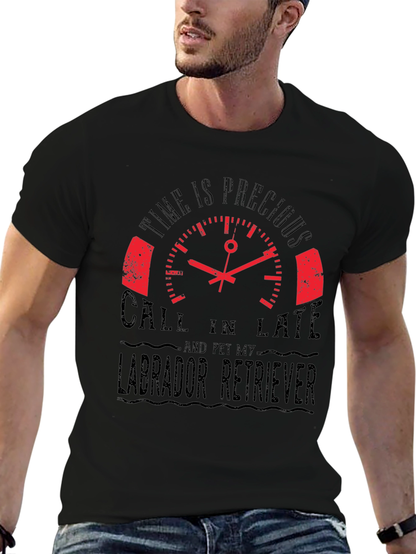 Time is Precious Pet Labrador Retriever T-Shirt