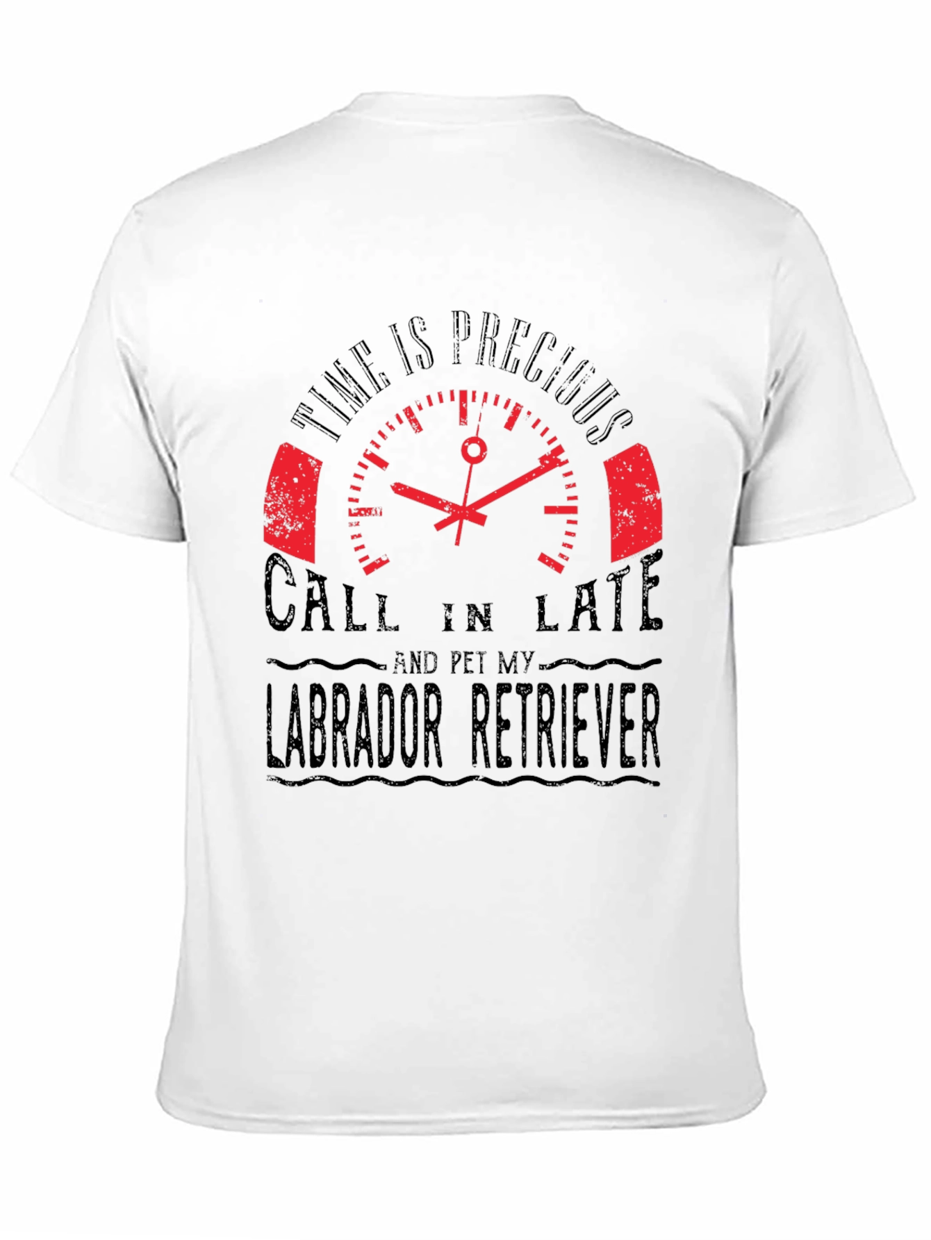 Time is Precious Pet Labrador Retriever T-Shirt