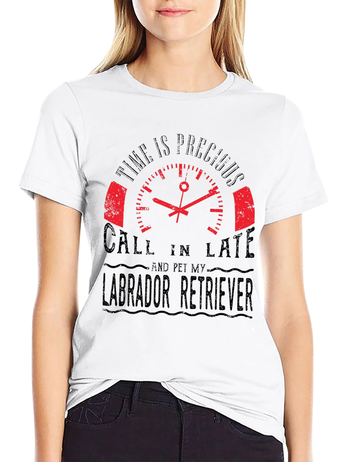 Time is Precious Pet Labrador Retriever T-Shirt