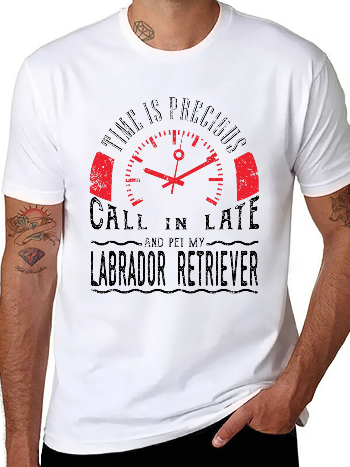Time is Precious Pet Labrador Retriever T-Shirt