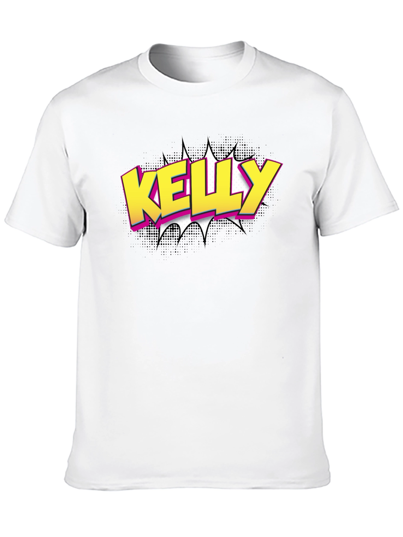Kelly Graphic T-Shirt - Black Cotton Tee