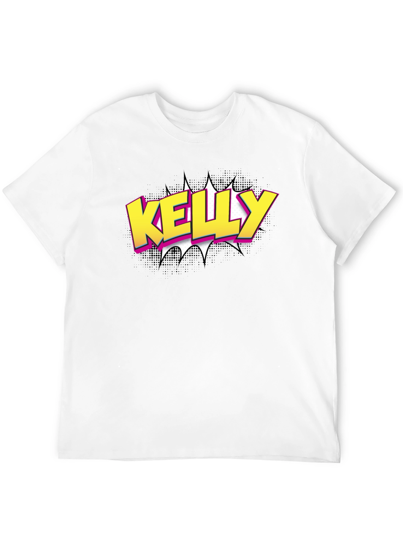 Kelly Graphic T-Shirt - Black Cotton Tee
