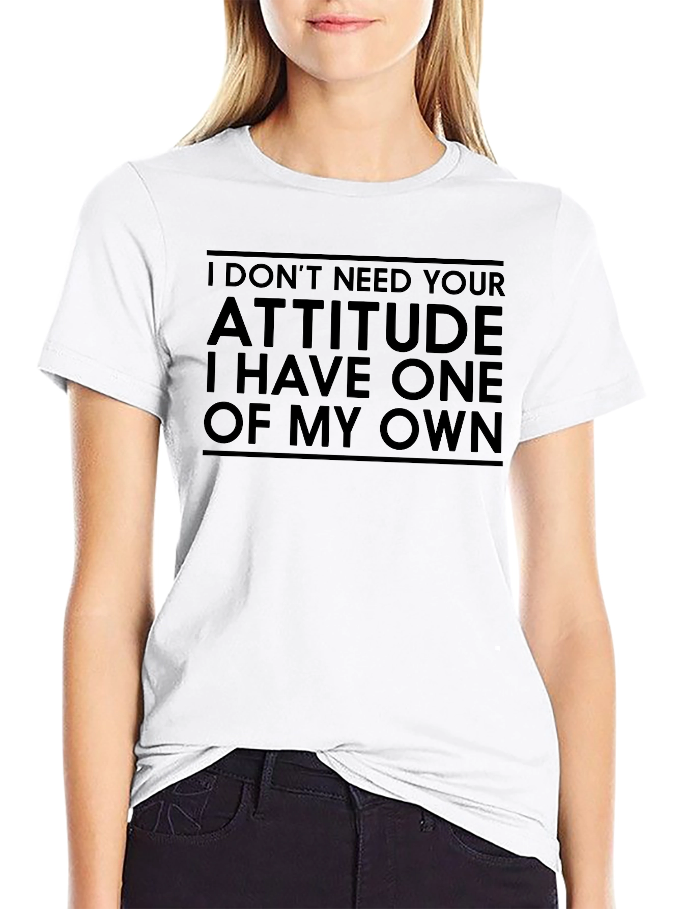 Attitude Graphic T-Shirt - Sarcastic Humor Tee