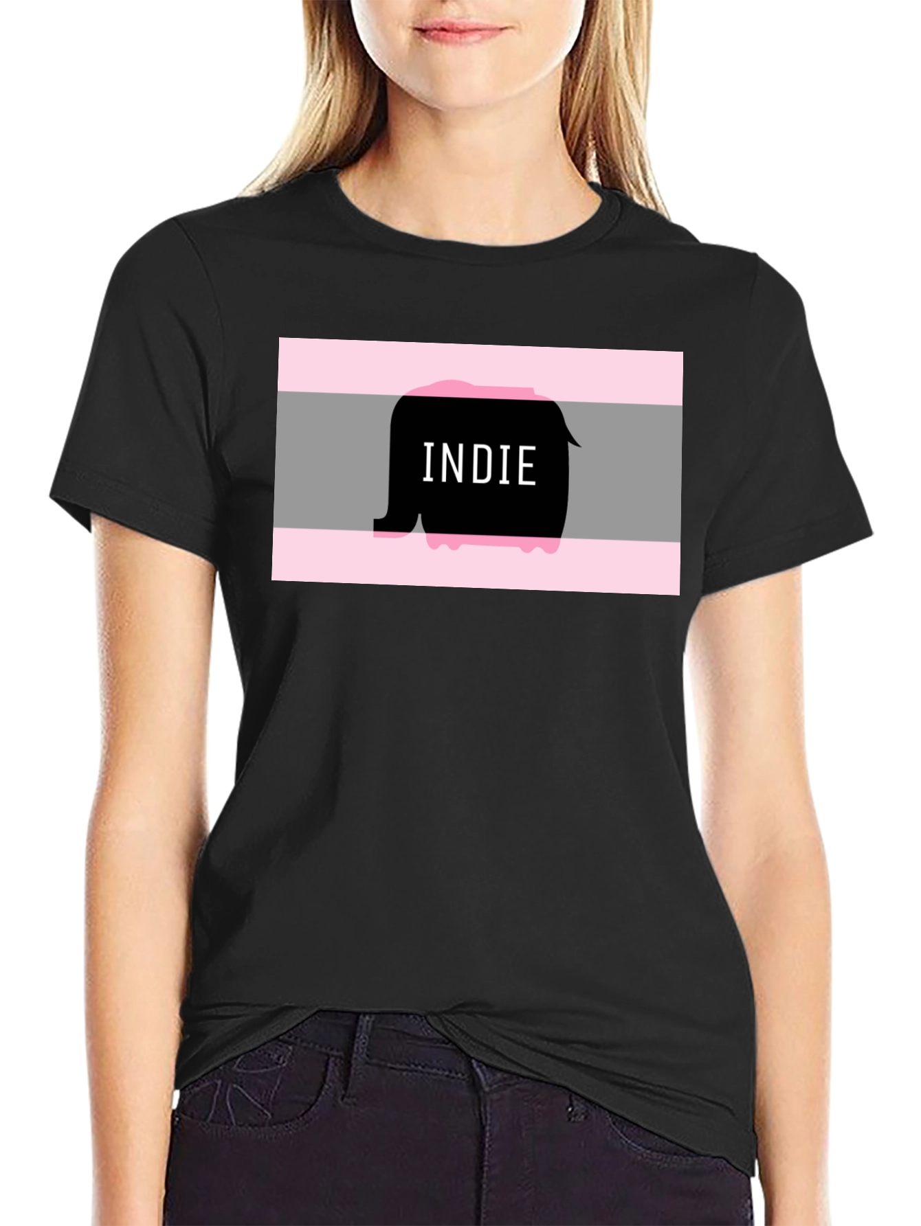 Indie Elephant Graphic Tee - Unique Style