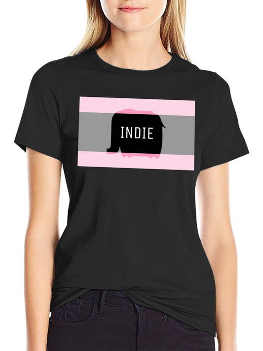 Indie Elephant Graphic Tee - Unique Style