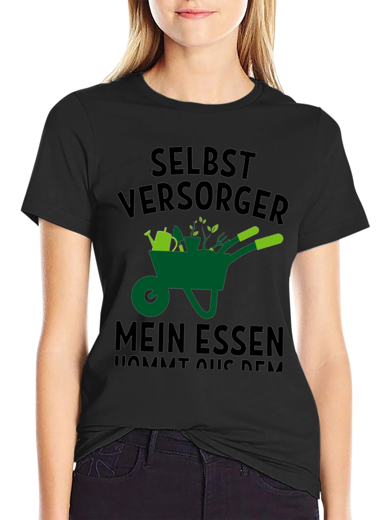 Selbstversorger Wheelbarrow Graphic Tee