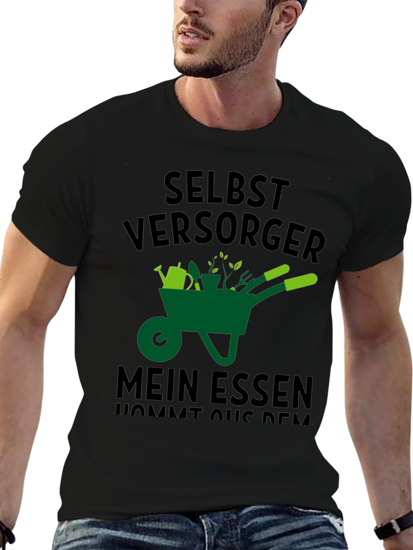Selbstversorger Wheelbarrow Graphic Tee