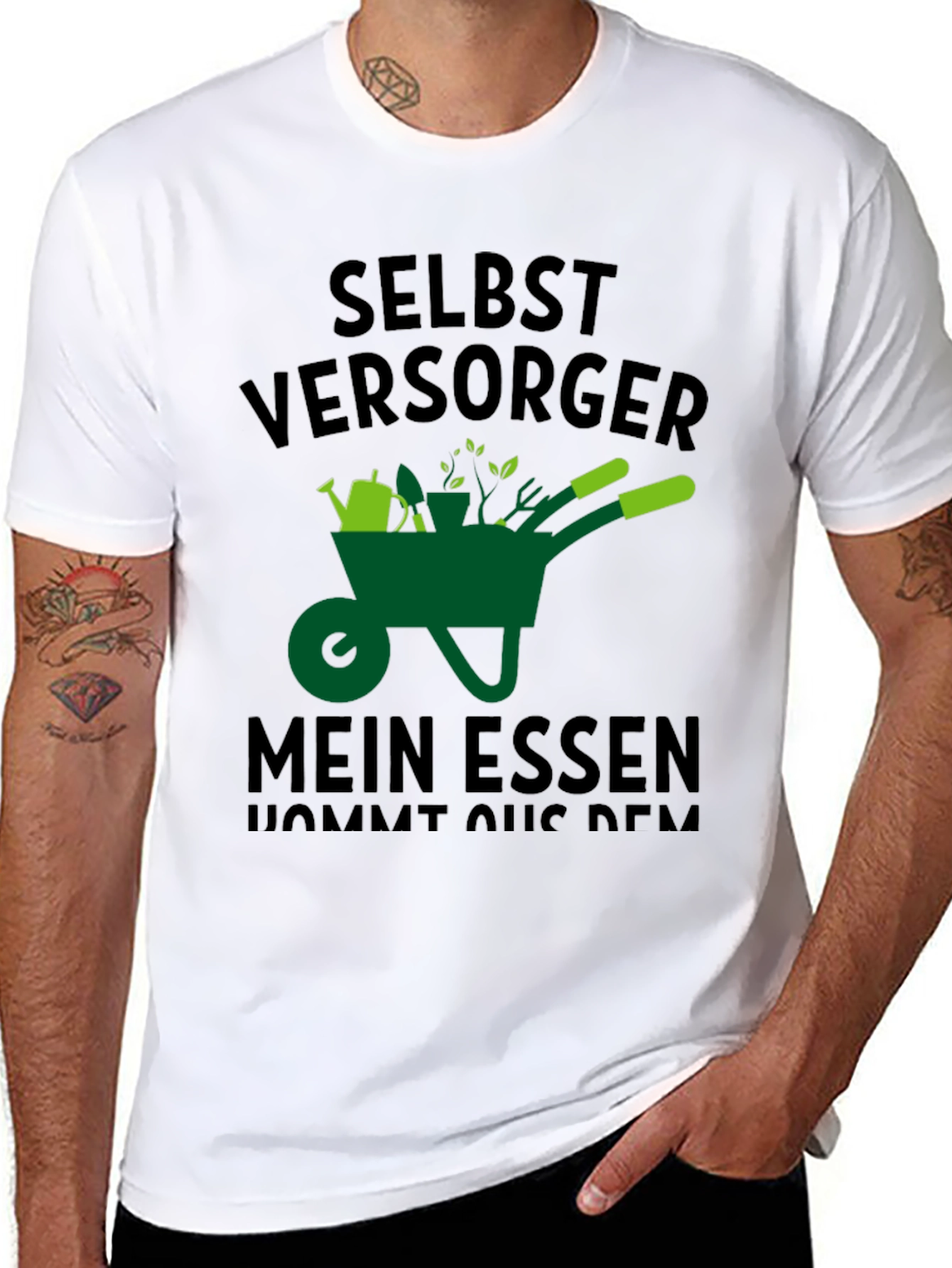 Selbstversorger Wheelbarrow Graphic Tee