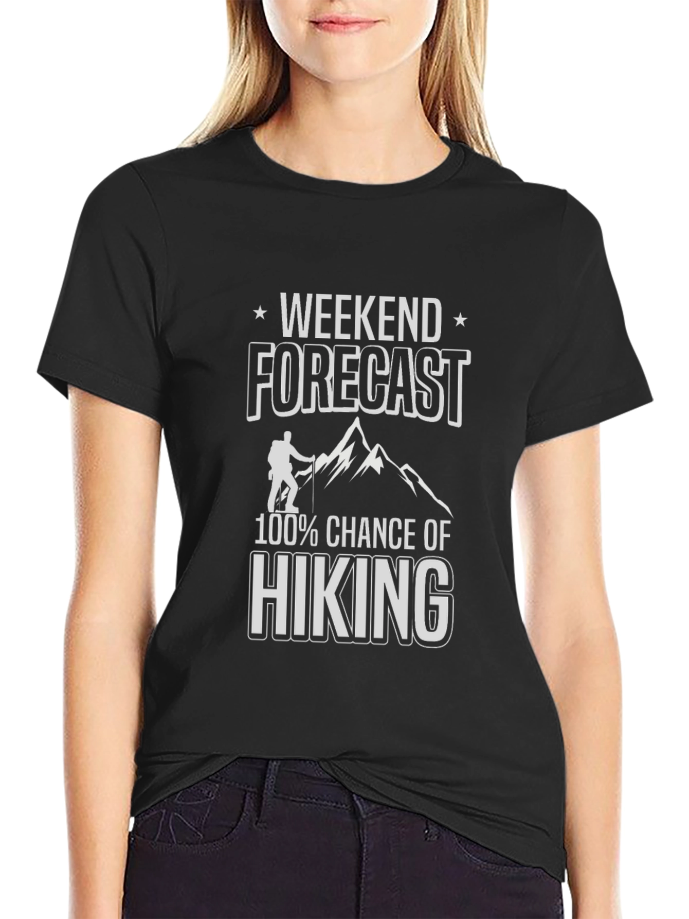 Hiking Forecast T-Shirt - Weekend Adventure Tee