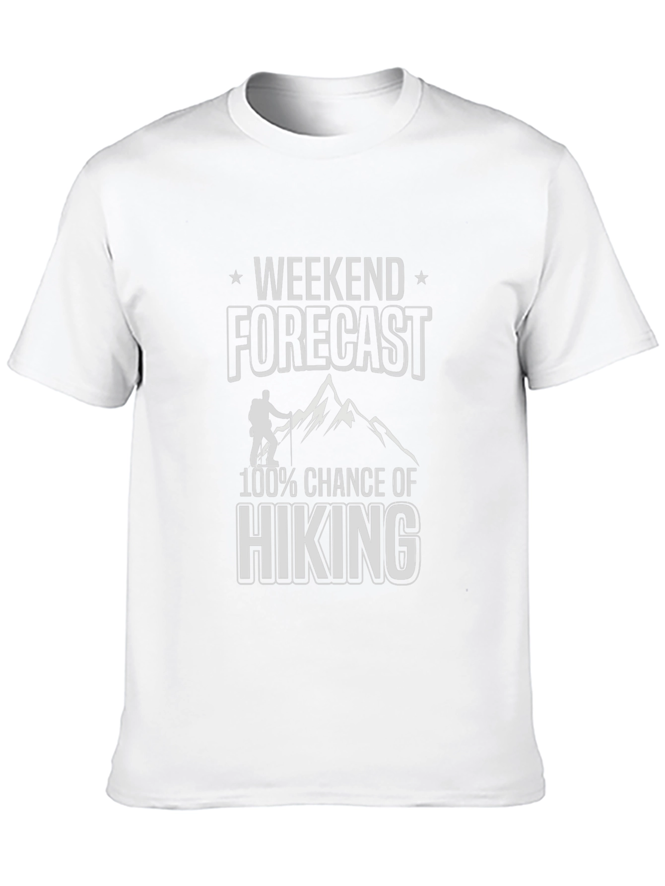 Hiking Forecast T-Shirt - Weekend Adventure Tee