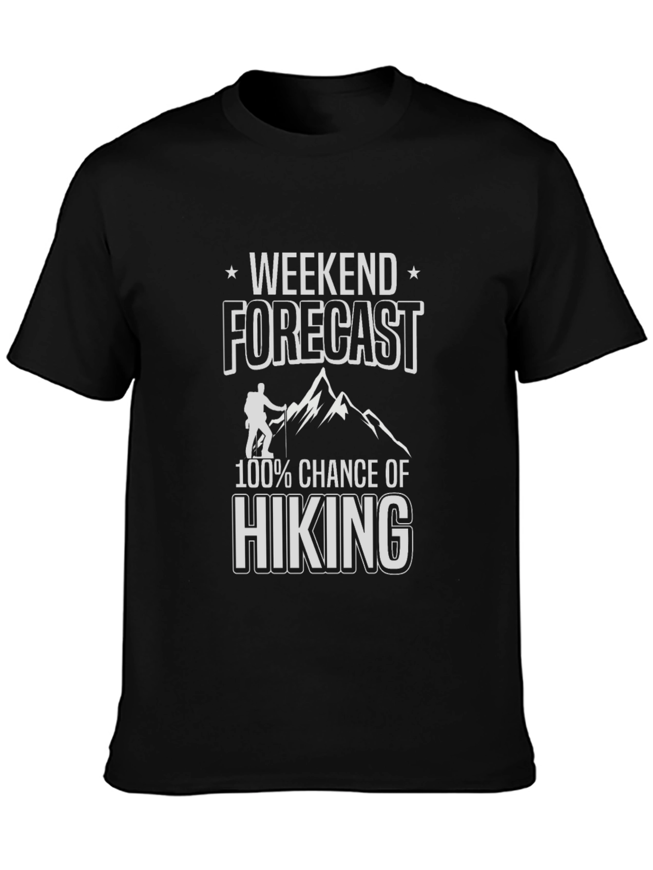 Hiking Forecast T-Shirt - Weekend Adventure Tee