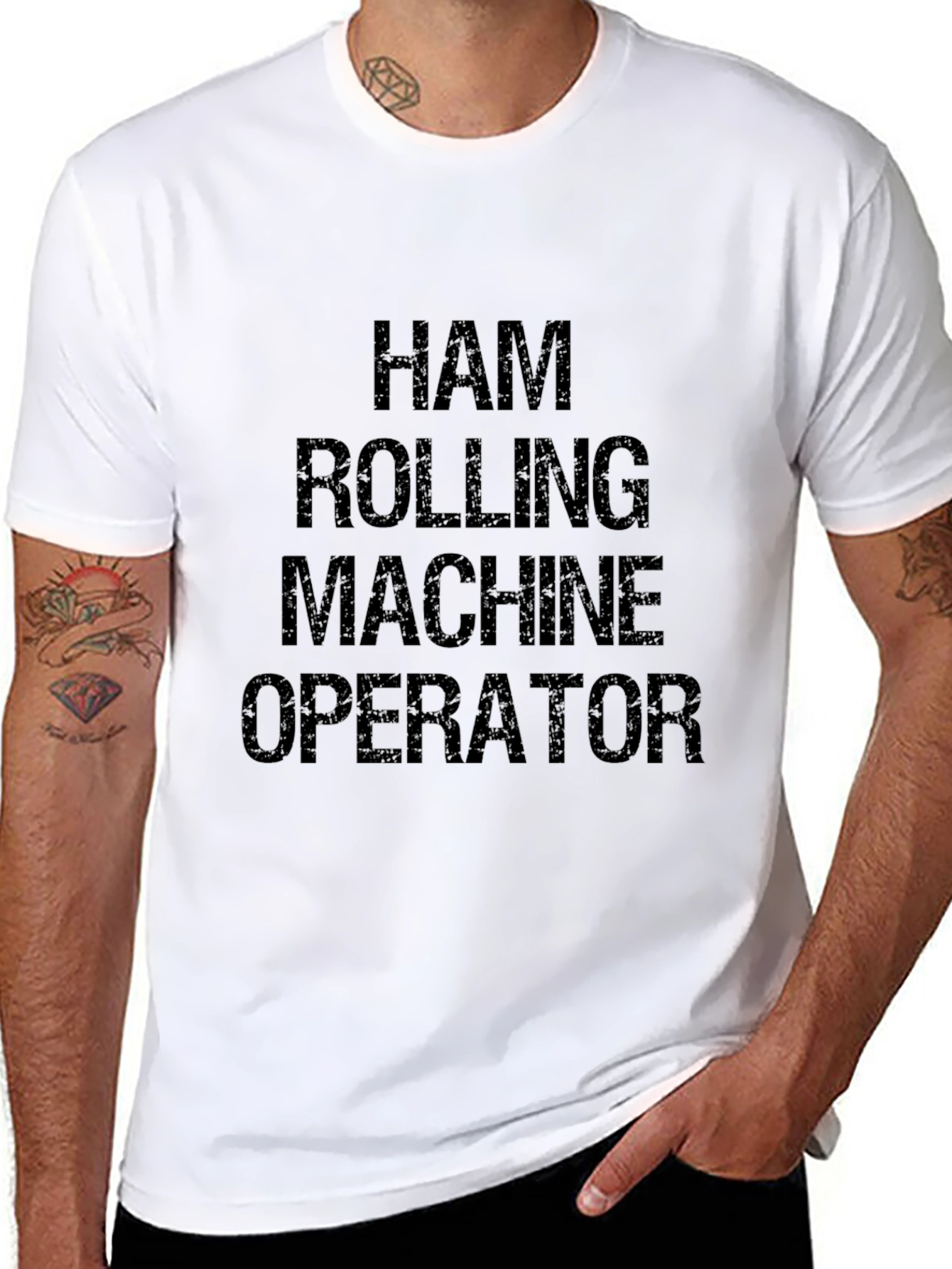 Ham Rolling Machine Operator Graphic T-Shirt