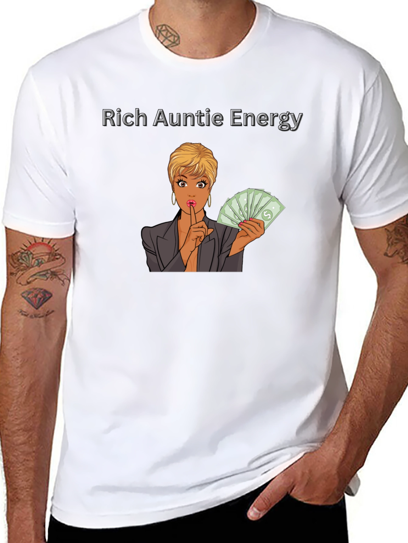Rich Auntie Energy T-Shirt