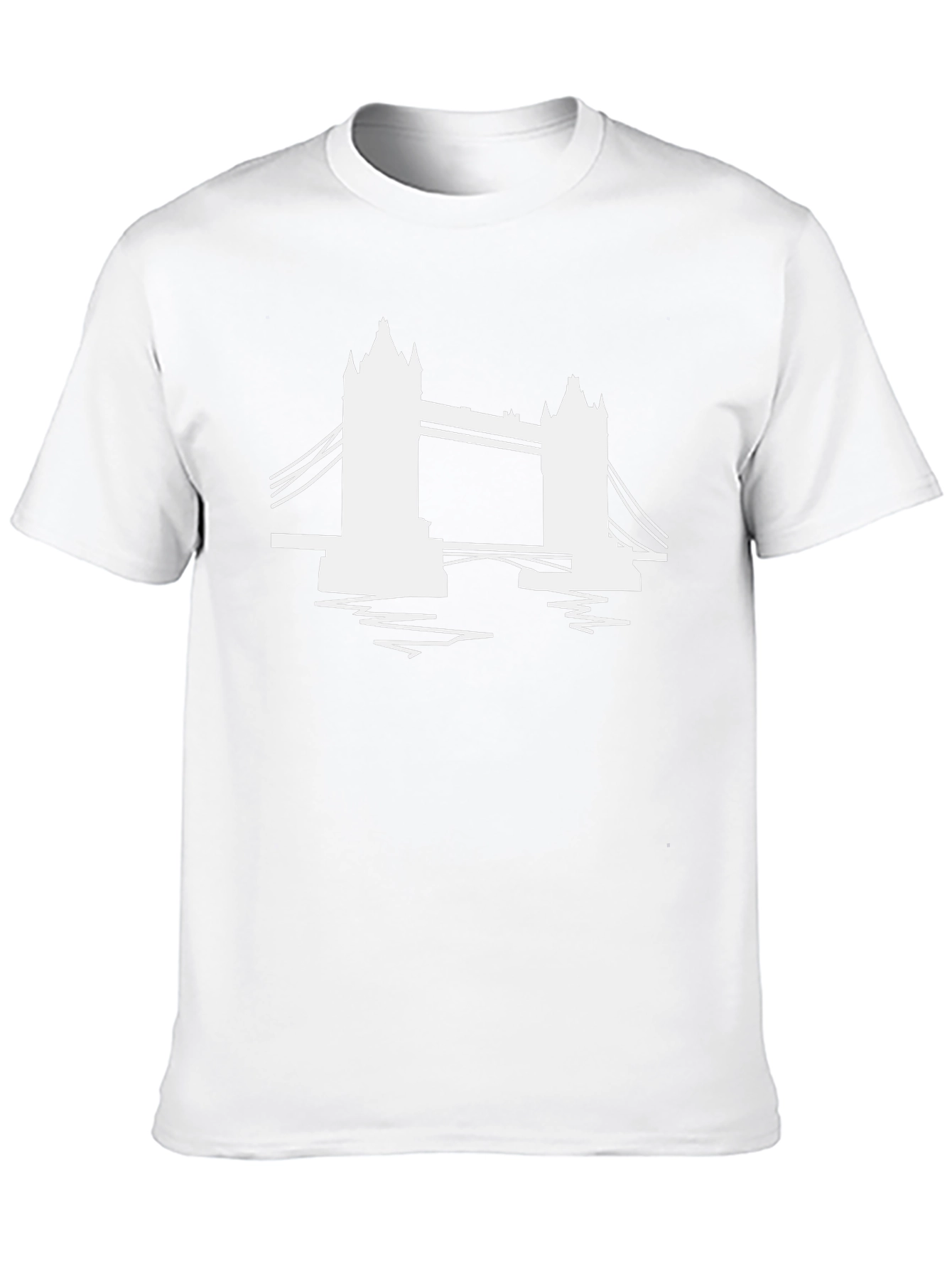London Bridge Silhouette Graphic T-Shirt