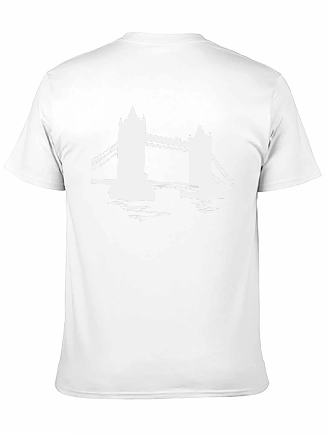 London Bridge Silhouette Graphic T-Shirt