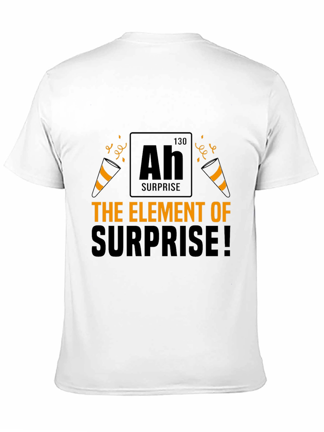 The Element of Surprise Black T-Shirt