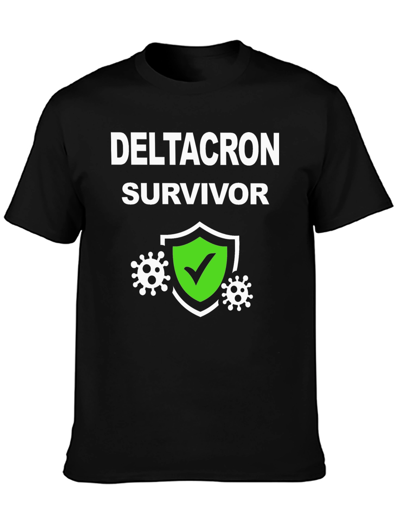 Deltacron Survivor T-Shirt Novelty Graphic Tee