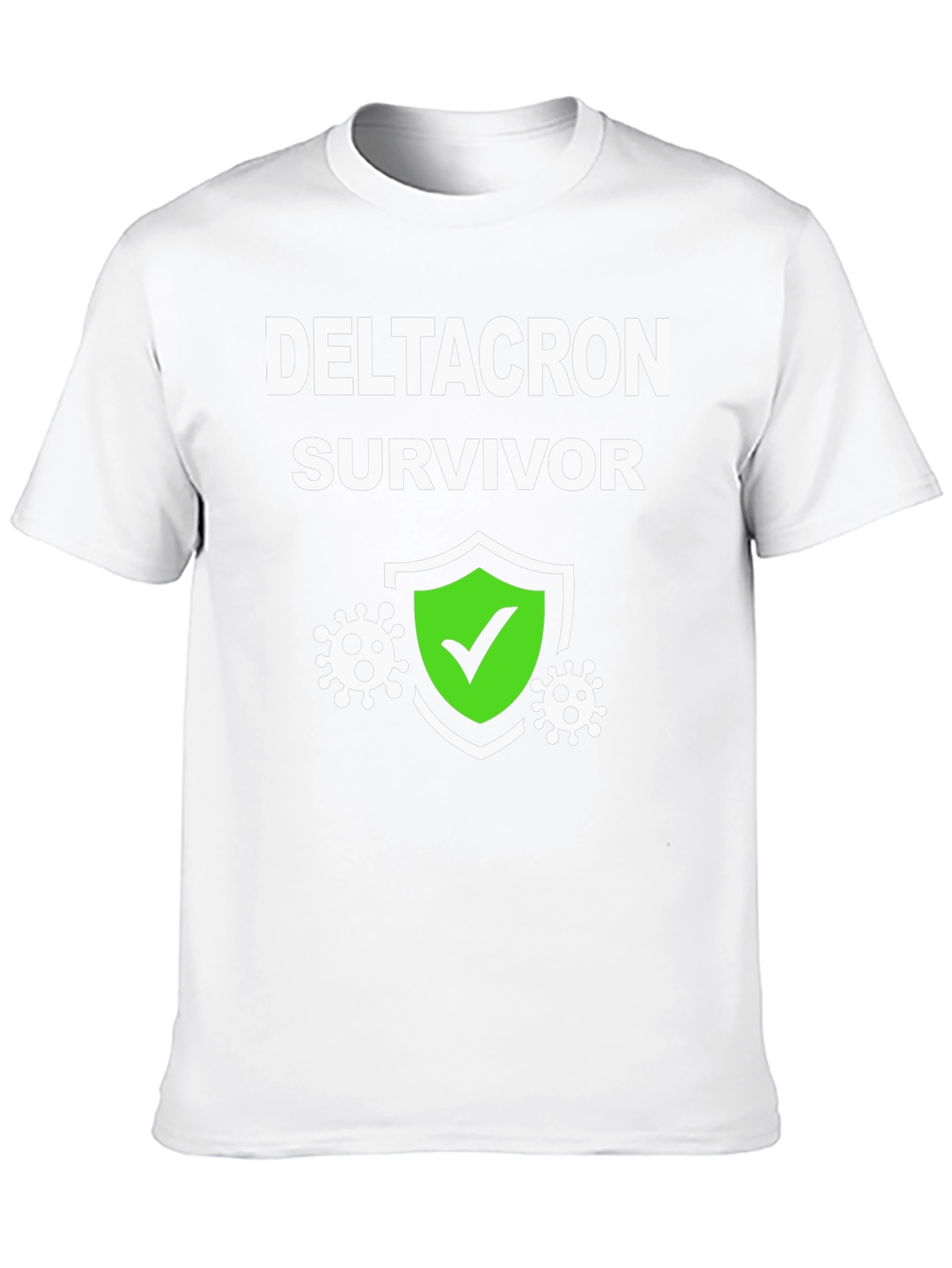 Deltacron Survivor T-Shirt Novelty Graphic Tee