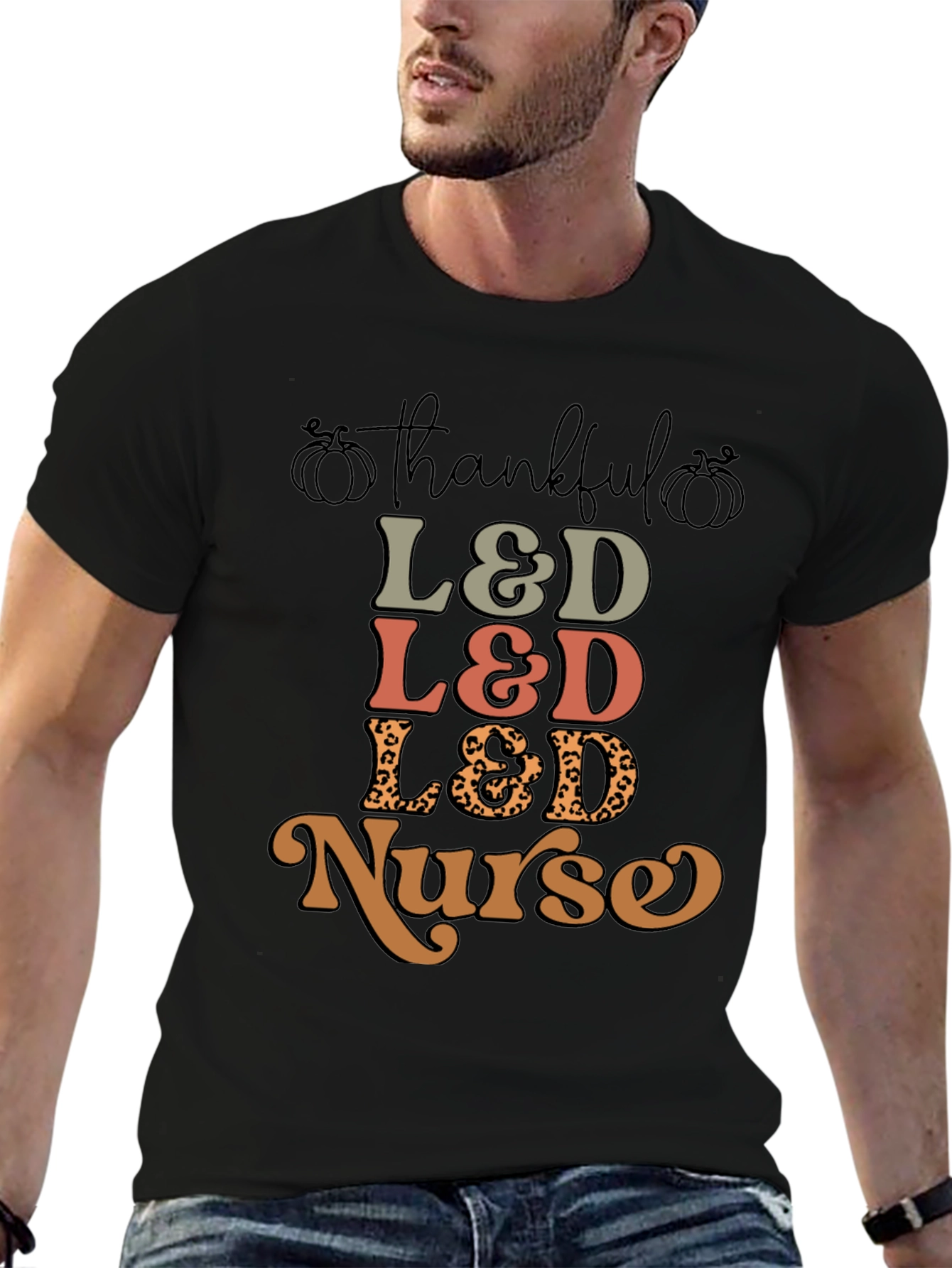 Thankful L&D Nurse T-Shirt - Fall Edition