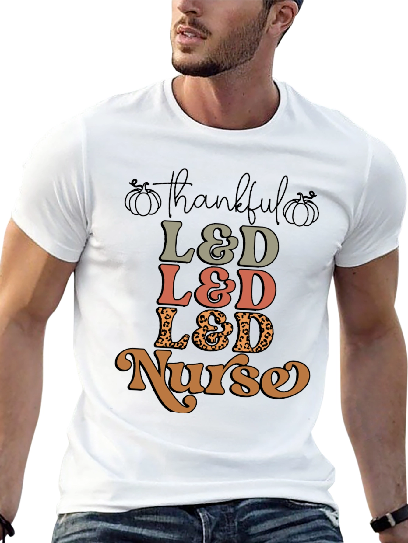 Thankful L&D Nurse T-Shirt - Fall Edition