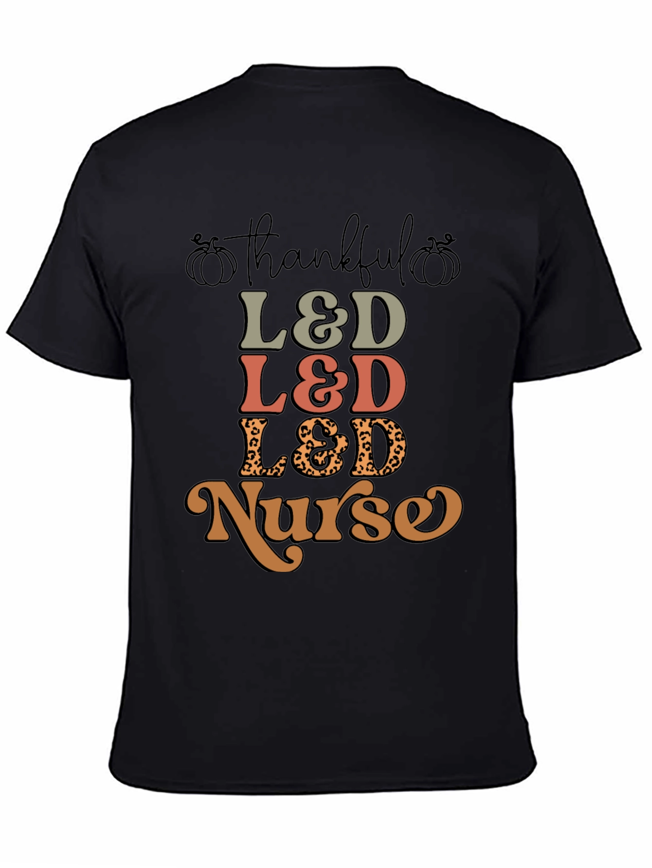 Thankful L&D Nurse T-Shirt - Fall Edition