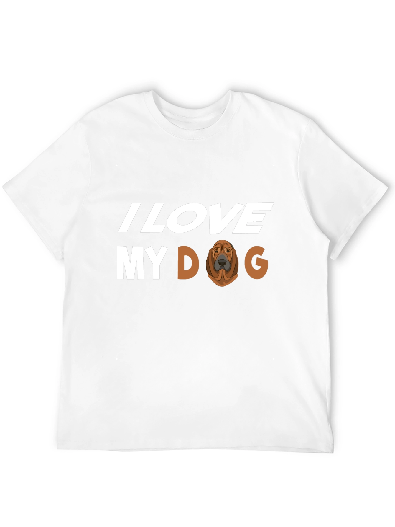 I Love My Dog T-Shirt Dog Breed Tee
