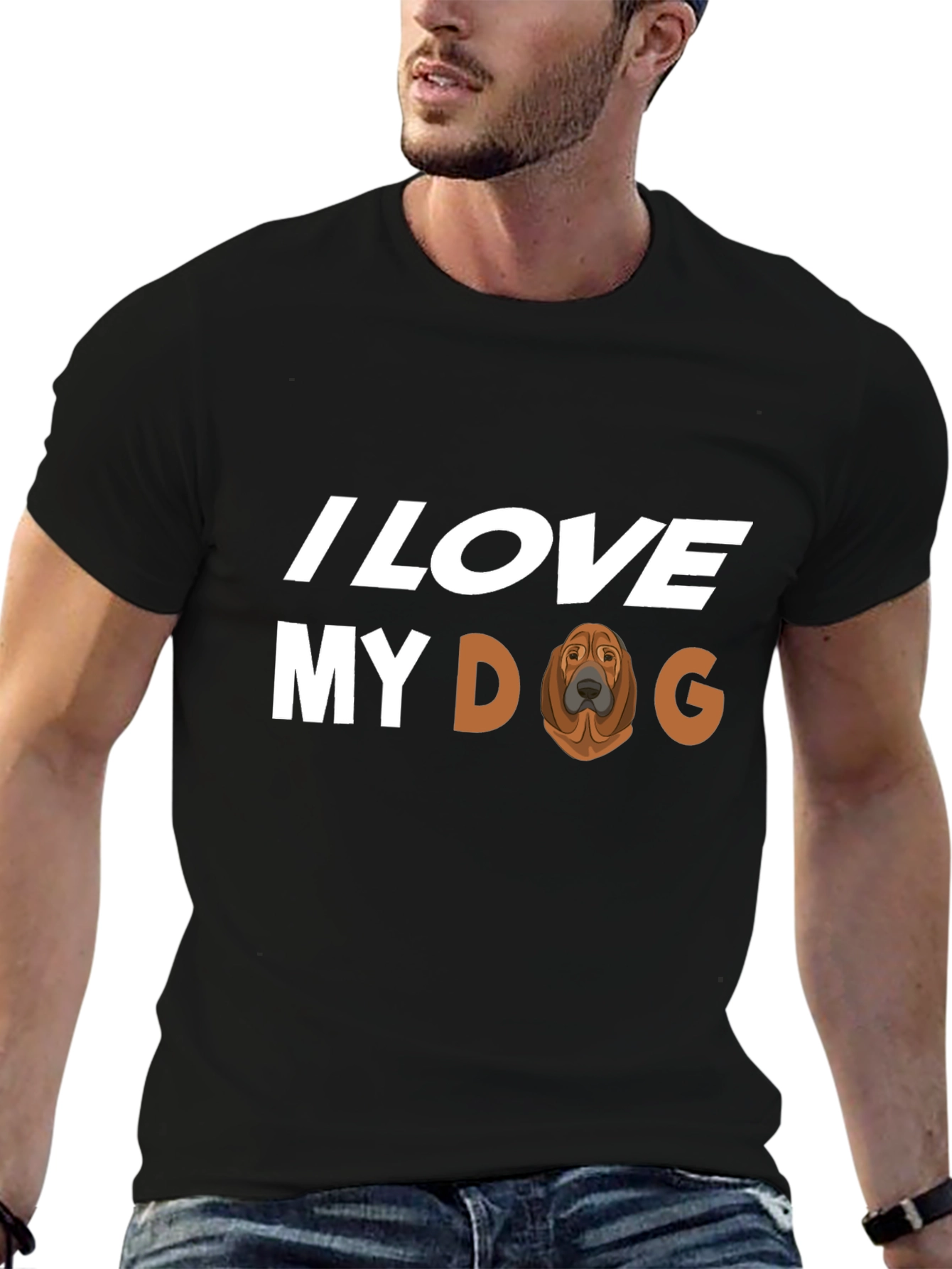 I Love My Dog T-Shirt Dog Breed Tee
