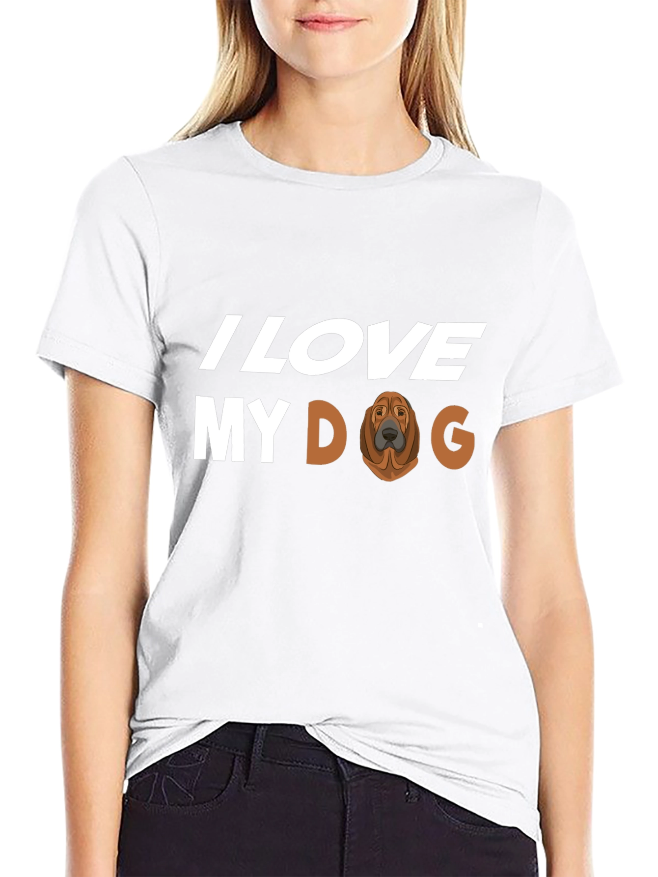 I Love My Dog T-Shirt Dog Breed Tee
