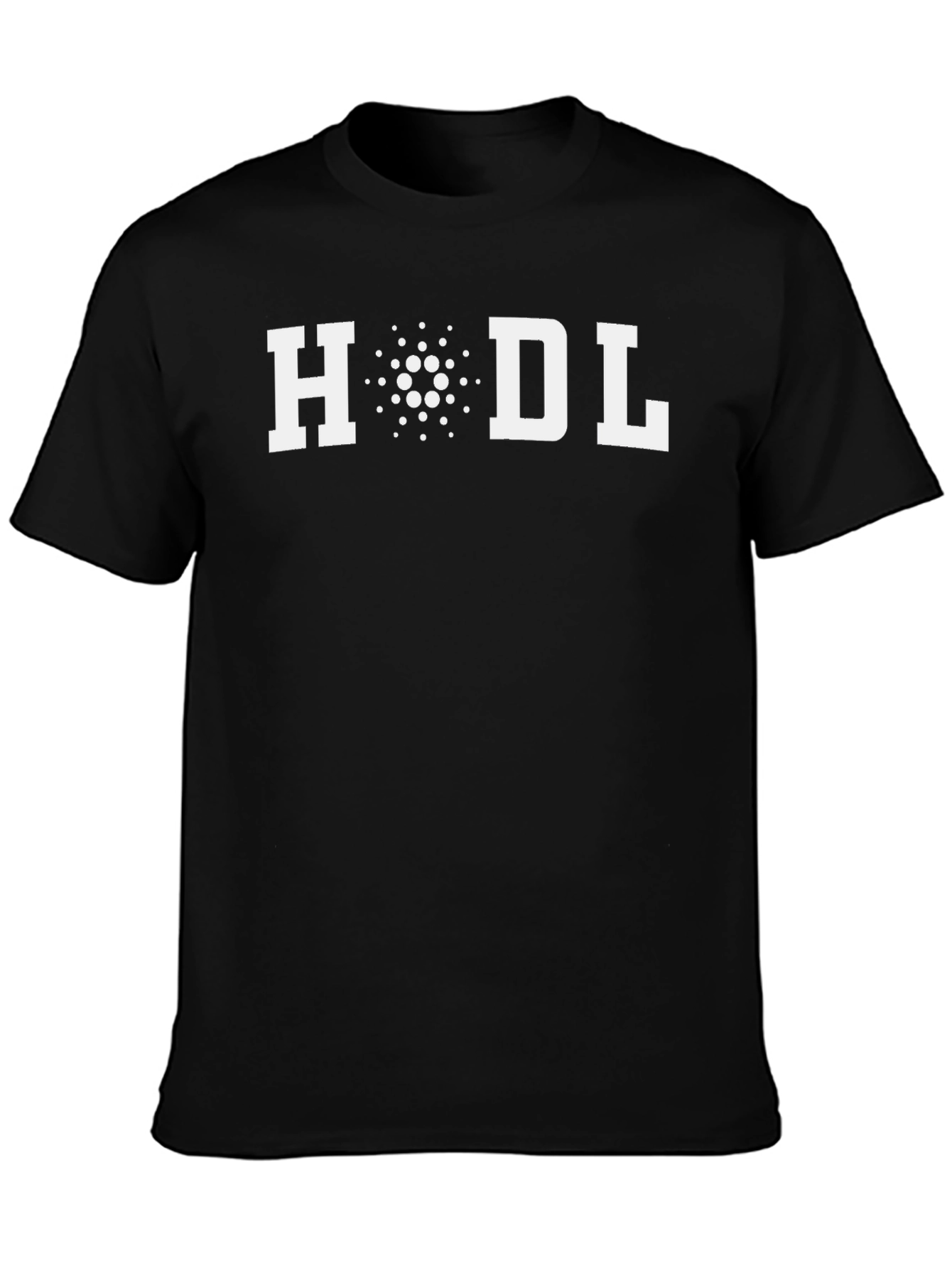 HODL Cardano Crypto Black T-Shirt