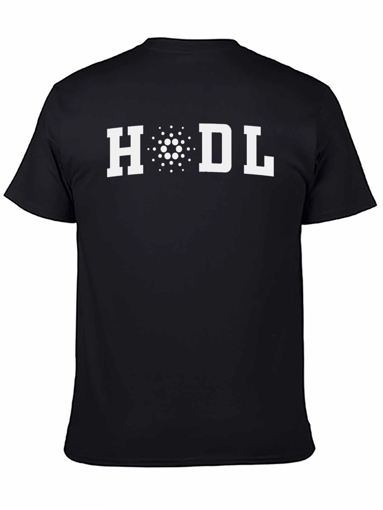 HODL Cardano Crypto Black T-Shirt