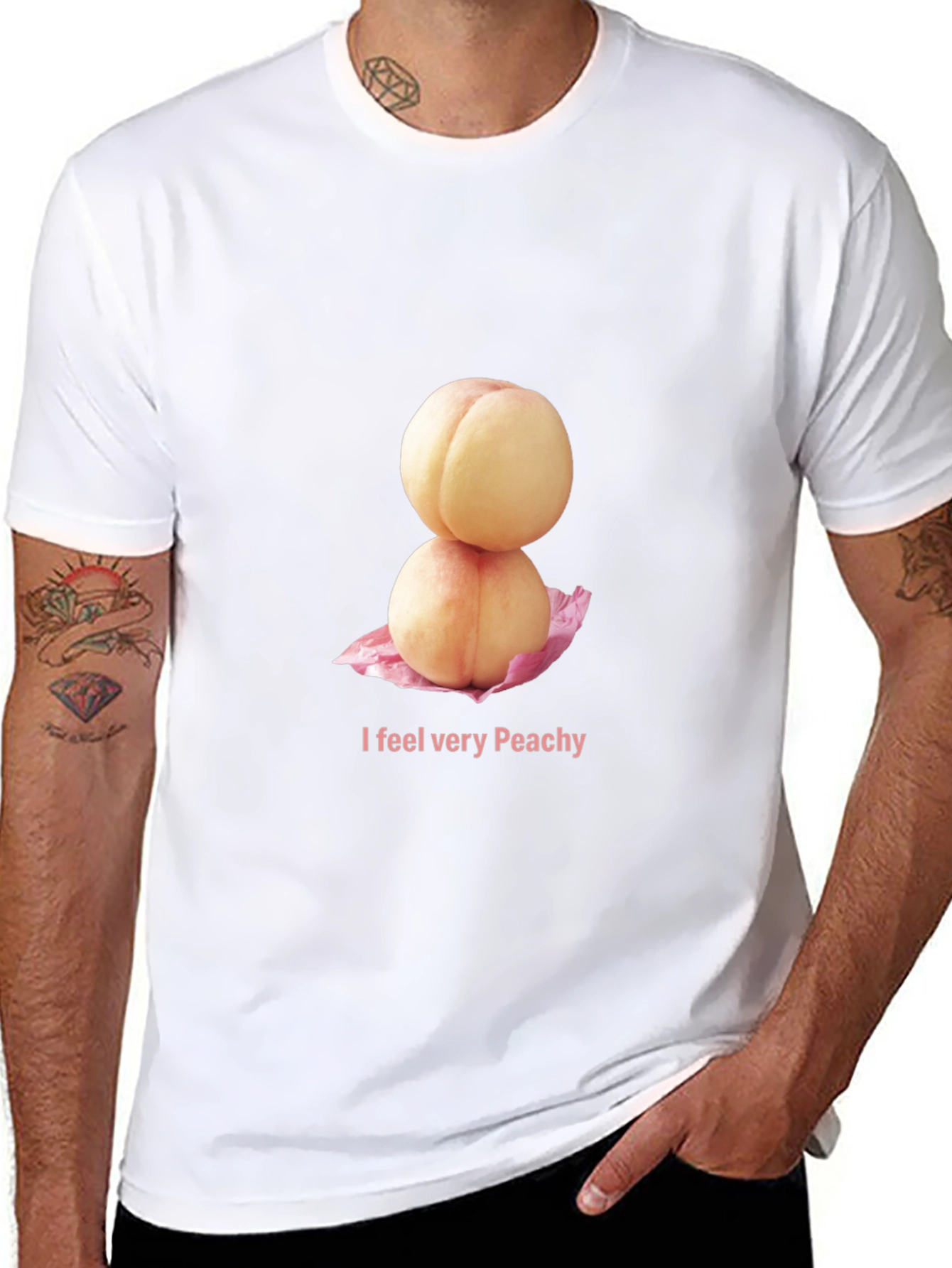 Peachy T-Shirt - I Feel Very Peachy!