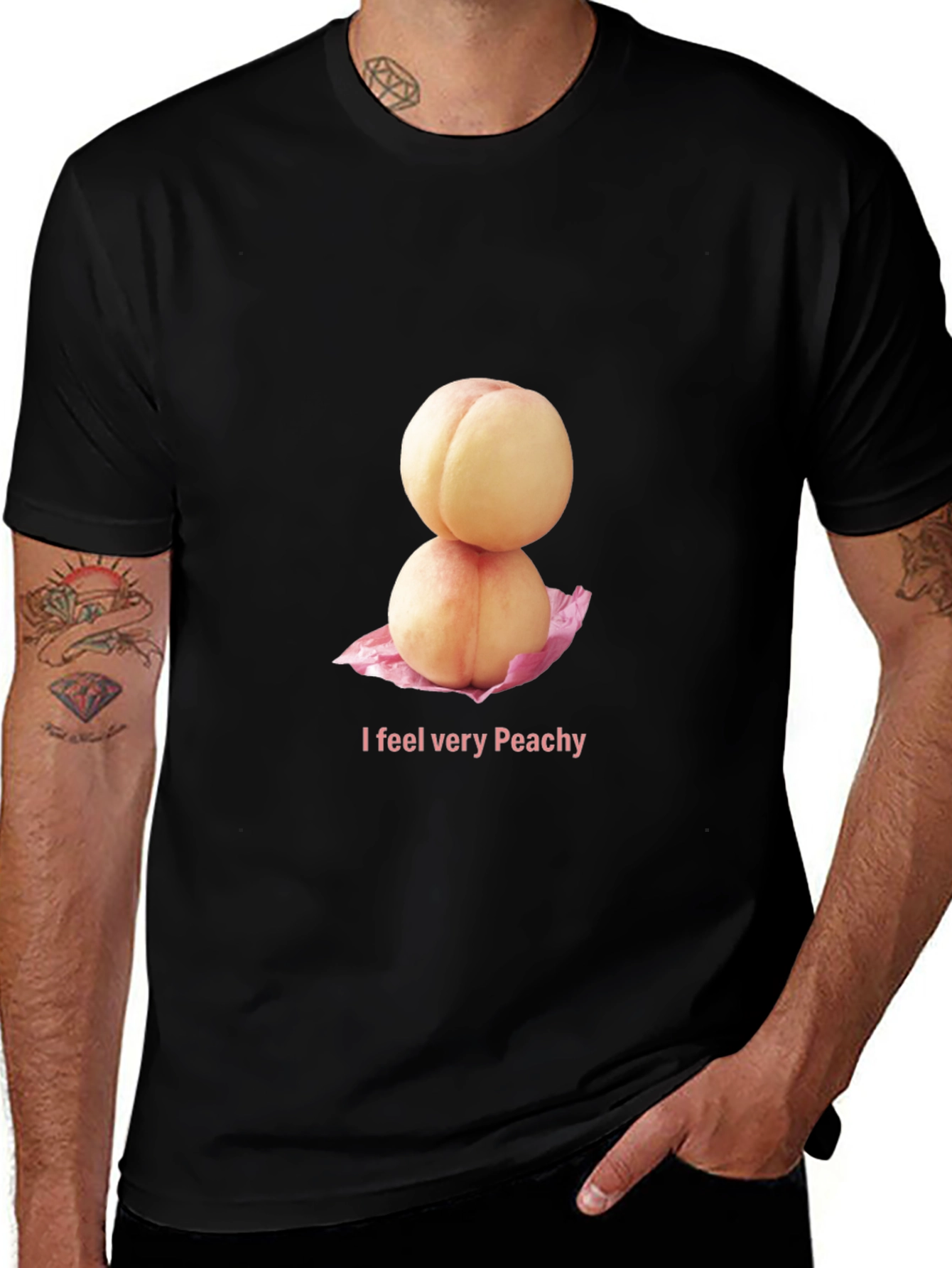 Peachy T-Shirt - I Feel Very Peachy!